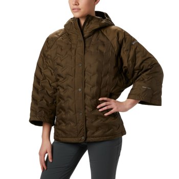Columbia Ženske Jakne - Delta Ridge Casual Down Maslinasto Zelene | ZTSX-75046
